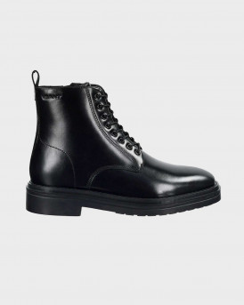 GANT BOGGAR ΑΝΔΡΙΚΑ ΔΕΡΜΑΤΙΝΑ ΑΡΒΥΛΑΚΙΑ - 3GS31641134 - ΜΑΥΡΟ