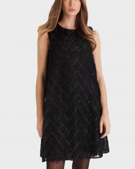 ONLY FAYE ΓΥΝΑΙΚΕΙΟ ΜΙΝΙ ΑΜΑΝΙΚΟ ΦΟΡΕΜΑ - 15358411 - ΜΑΥΡΟ