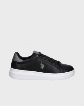 U.S. POLO ASSN. MEN'S SNEAKERS - CODY010A - BLACK