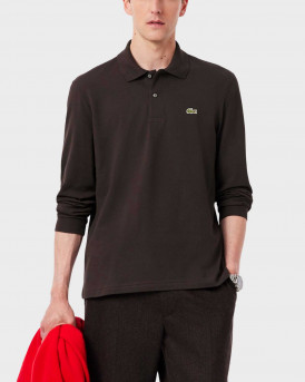 LACOSTE ΑΝΔΡΙΚΟ ΜΑΚΡΥΜΑΝΙΚΟ ΠΟΛΟ - L1312 - ΚΑΦΕ