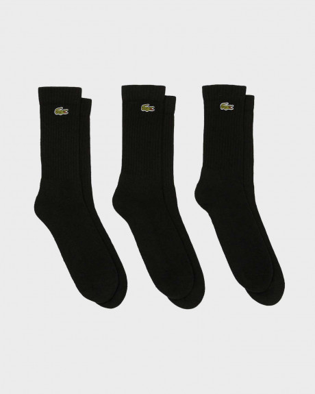 LACOSTE MEN'S 3-PACK SOCKS - RA4182