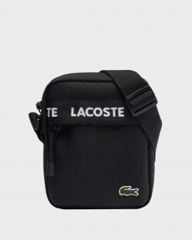 LACOSTE NEOCROC ΑΝΔΡΙΚΟ ΧΙΑΣΤΙ ΤΣΑΝΤΑΚΙ - NU4686NZ - ΜΑΥΡΟ