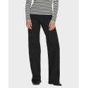 ONLY MADISON ΓΥΝΑΙΚΕΙΟ ΨΗΛΟΜΕΣΟ ΤΖΙΝ ΠΑΝΤΕΛΟΝΙ WIDE LEG - 15301338 - ΜΑΥΡΟ