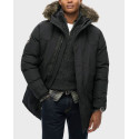 SUPERDRY 'EVEREST' FAUX FUR PARKA ΑΝΔΡΙΚΟ ΜΠΟΥΦΑΝ - Μ5011929Α - ΜΑΥΡΟ
