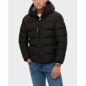SUPERDRY HOODED SPORTS ΑΝΔΡΙΚΟ PUFFER ΜΠΟΥΦΑΝ - Μ5011905Α - ΜΑΥΡΟ