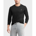 POLO RALPH LAUREN ΑΝΔΡΙΚΗ ΜΑΚΡΥΜΑΝΙΚΗ ΜΠΛΟΥΖΑ - 714844759001 - ΜΑΥΡΟ