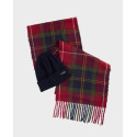 BARBOUR MEN'S GIFT SET SCARF-BEANIE - MGS0079 - ΜΑΥΡΟ ΛΑΔΙ