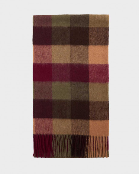 BARBOUR TATTERSALL MEN'S WOOL SCARF - USC0005