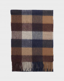 BARBOUR TATTERSALL ΑΝΔΡΙΚΟ ΜΑΛΛΙΝΟ ΚΑΣΚΟΛ - USC0005 - ΚΑΦΕ