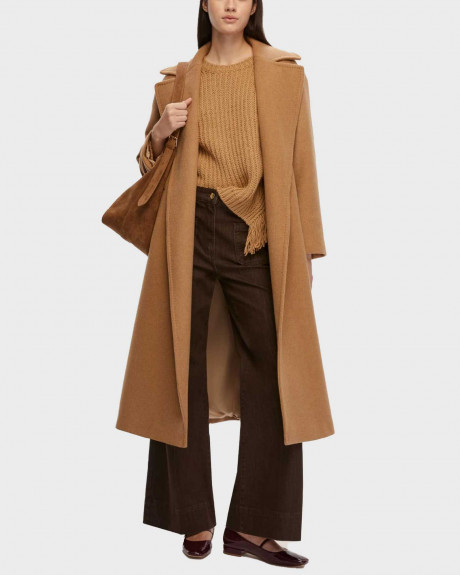 EMME BY MARELLA CADMIO WOMEN'S WOOL COAT - 25250160322