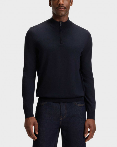 BOSS EBENJI ΑΝΔΡΙΚΟ HALF-ZIP ΠΟΥΛΟΒΕΡ - 50528300