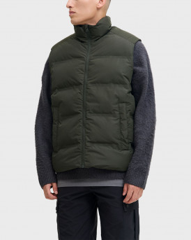 JACK & JONES BODYWARMER ΑΝΔΡΙΚΟ ΓΙΛΕΚΟ - 12278751 - ΛΑΔΙ