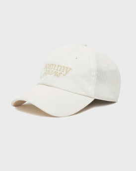 TOMMY JEANS JOCKEY SCRIPT ΓΥΝΑΙΚΕΙΟ ΚΟΤΛΕ ΚΑΠΕΛΟ - AW0AW17908 - ΕΚΡΟΥ