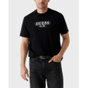 GUESS ΑΝΔΡΙΚΗ ΚΟΝΤΟΜΑΝΙΚΗ ΜΠΛΟΥΖΑ - M5BI05I3Z14 - ΜΑΥΡΟ