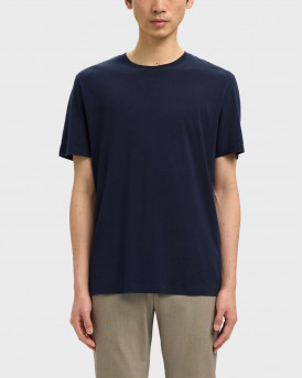 SELECTED ΑΝΔΡΙΚΗ ΚΟΝΤΟΜΑΝΙΚΗ ΜΠΛΟΥΖΑ - 16087842 - ΜΠΛΕ