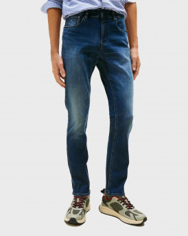 TOMMY HILFIGER SCANTON ΑΝΔΡΙΚΟ ΤΖΙΝ ΠΑΝΤΕΛΟΝΙ ΙΣΙΑ ΓΡΑΜΜΗ - DM0DM22154 - ΜΠΛΕ