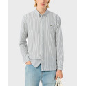 LACOSTE ΑΝΔΡΙΚΟ ΡΙΓΕ PINPOINT ΠΟΥΚΑΜΙΣΟ - CH5084 - ΑΣΠΡΟ-ΛΑΔΙ