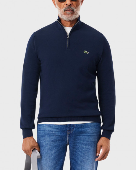 LACOSTE HENLEY ΑΝΔΡΙΚΟ HALF-ZIP ΠΟΥΛΟΒΕΡ - AH1980