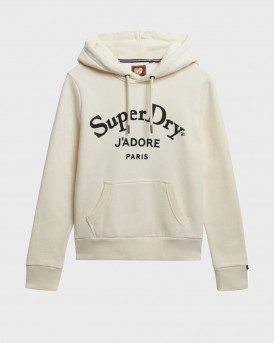 SUPERDRY W OVIN BRAND MARK ΓΥΝΑΙΚΕΙΟ ΦΟΥΤΕΡ - W2012396Α - ΕΚΡΟΥ