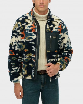 SUPERDRY OVIN ΑΝΔΡΙΚΟ SHERPA ΤΖΑΚΕΤ - Μ2014287Α - MULTI