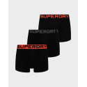 SUPERDRY ΑΝΔΡΙΚΑ ΜΠΟΞΕΡΑΚΙΑ ΣΕΤ 3 ΤΜΧ. - M3110452C - ΜΑΥΡΟ