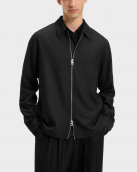 HUGO ENASOZ ΑΝΔΡΙΚΟ OVERSHIRT ΤΖΑΚΕΤ - 50549751  - ΜΑΥΡΟ