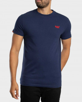 SUPERDRY ESSENTIAL ΑΝΔΡΙΚΗ ΚΟΝΤΟΜΑΝΙΚΗ ΜΠΛΟΥΖΑ - Μ1011245Α - ΜΠΛΕ