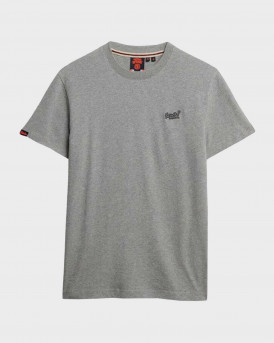 SUPERDRY ESSENTIAL ΑΝΔΡΙΚΗ ΚΟΝΤΟΜΑΝΙΚΗ ΜΠΛΟΥΖΑ - Μ1011245Α - ΓΚΡΙ