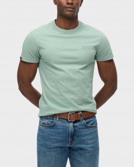 SUPERDRY ESSENTIAL ΑΝΔΡΙΚΗ ΚΟΝΤΟΜΑΝΙΚΗ ΜΠΛΟΥΖΑ - Μ1011245Α - ΦΥΣΤΙΚΙ