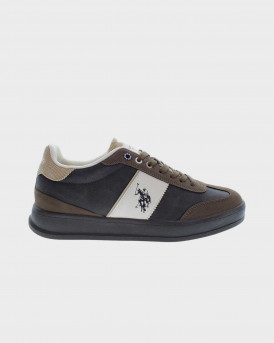 US POLO ASSN. ΑΝΔΡΙΚΑ ΠΑΠΟΥΤΣΙΑ CASUAL - CAMPY004A - ΚΑΦΕ