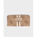 GUESS LAUREL ΓΥΝΑΙΚΕΙΟ ΠΟΡΤΟΦΟΛΙ - SWOS7459146  - ΑΝΘΡΑΚΙ