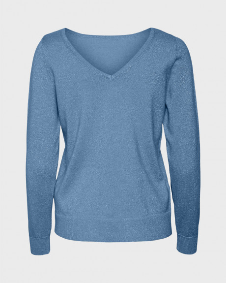 VERO MODA ΓΥΝΑΙΚΕΙΟ ΠΟΥΛΟΒΕΡ V ΛΑΙΜΟΚΟΨΗ ΚΑΝΟΝΙΚΗ ΓΡΑΜΜΗ - 10317960