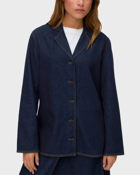 VERO MODA KANIKA WOMEN'S DENIM BLAZER - 10338071