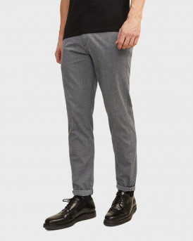 JACK & JONES ΑΝΔΡΙΚΟ CHINO ΠΑΝΤΕΛΟΝΙ ΣΤΕΝΗ ΓΡΑΜΜΗ - 12206198 - ΓΚΡΙ