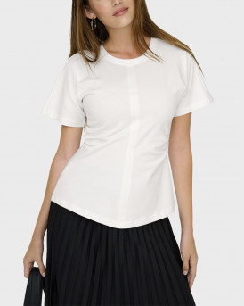 ONLY MARIE ΓΥΝΑΙΚΕΙΟ ΚΟΝΤΟΜΑΝΙΚΟ ΤΟΠ - 15365258 - ΑΣΠΡΟ