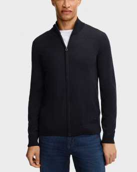 JOOP DAVIS ΑΝΔΡΙΚΗ ΠΛΕΚΤΗ ΖΑΚΕΤΑ ΜΕ ΦΕΡΜΟΥΑΡ - 10012053 - ΜΠΛΕ