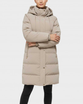 ONLY DIXIE ΓΥΝΑΙΚΕΙΟ ΜΑΚΡΥ ΜΠΟΥΦΑΝ PUFFER - 15349120 - ΜΠΕΖ