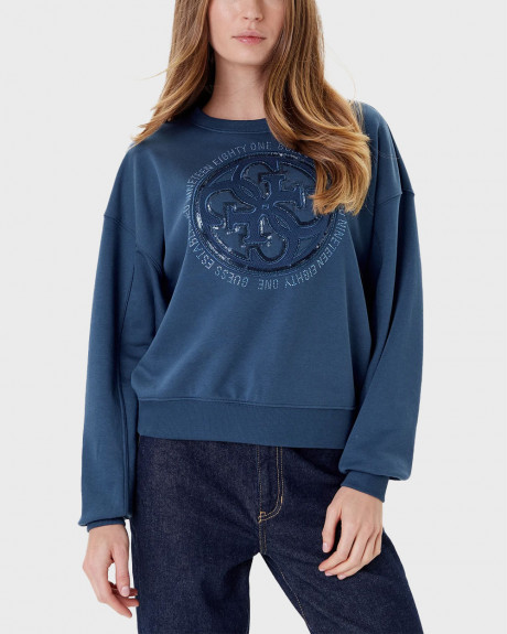 GUESS CN LOGO ΓΥΝΑΙΚΕΙΟ ΦΟΥΤΕΡ - W5YQ07KB681 