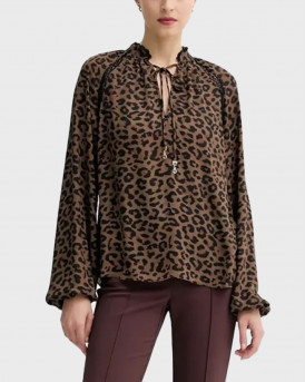 GUESS LS NEW JOSETTE ΓΥΝΑΙΚΕΙΟ ΠΟΥΚΑΜΙΣΟ - W5BH74WGLA2 - ΛΕΟΠΑΡ