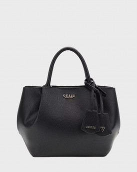 GUESS AMORETTE ΓΥΝΑΙΚΕΙΑ ΤΣΑΝΤΑ ΧΕΙΡΟΣ - HWBG7898060  - ΜΑΥΡΟ