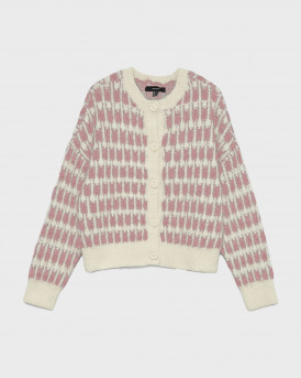 VERO MODA LISA ΓΥΝΑΙΚΕΙΑ ΠΛΕΚΤΗ ΖΑΚΕΤΑ - 10336622 - ΡΟΖ