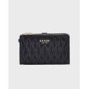 GUESS VALLA ΓΥΝΑΙΚΕΙΟ ΚΑΠΙΤΟΝΕ ΠΟΡΤΟΦΟΛΙ - SWQG8122157  - ΜΑΥΡΟ
