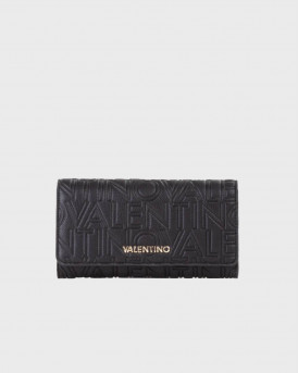 VALENTINO BAGS PANSY ΓΥΝΑΙΚΕΙΟ ΠΟΡΤΟΦΟΛΙ - 46LVPS8PG113 - ΜΑΥΡΟ