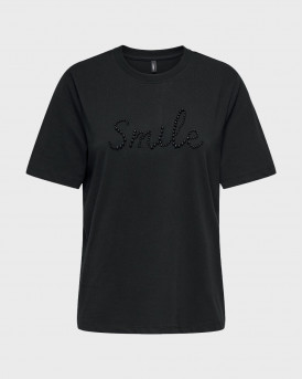 ONLY JOLLY ΓΥΝΑΙΚΕΙΑ ΚΟΝΤΟΜΑΝΙΚΗ ΜΠΛΟΥΖΑ - 15356166 - ΜΑΥΡΟ