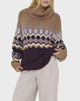 ONLY ONLROCK ΓΥΝΑΙΚΕΙΟ ΠΟΥΛΟΒΕΡ ΖΙΒΑΓΚΟ - 15358494  - ΜΠΕΖ