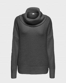 ONLY ONLAZU ΓΥΝΑΙΚΕΙΟ ΠΛΕΚΤΟ ΠΟΥΛΟΒΕΡ - 15361186 - ΜΑΥΡΟ