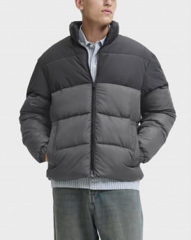JACK & JONES MAZE ΑΝΔΡΙΚΟ ΜΠΟΥΦΑΝ PUFFER - 12279686 - ΓΚΡΙ