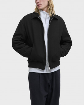 JACK & JONES COCOVER ΑΝΔΡΙΚΟ BOMBER ΤΖΑΚΕΤ - 12283318 - ΜΑΥΡΟ