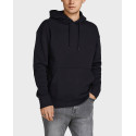 JACK & JONES ΑΝΔΡΙΚΟ ΦΟΥΤΕΡ ΜΕ ΚΟΥΚΟΥΛΑ - 12208157 - ΜΑΥΡΟ