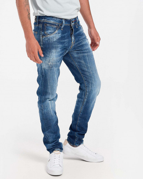 JACK & JONES GLENN ORIGINAL NA 030 SLIM FIT JEANS - 12203510